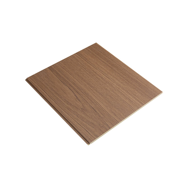 پانل دیواری سه بعدی چوب پلاستیکی و جاذب صدا اتاق نشیمن مدرن